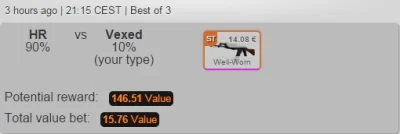 P.....o - #csgo #csgobets #csgolounge 150 dolarkow wpadlo. Thx for skinz s1mple fanbo...