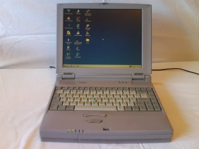 brick - Mój pierwszy laptop- Toshiba Satellite 4010 CDT. Świetny sprzęt, lecz niestet...