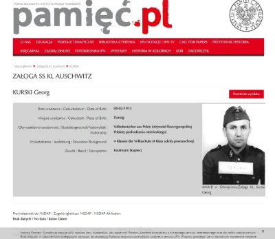 humszlok - ipn publikuje liste esesmanow z auschwitz.. chyba cenzura dobrej zmiany pu...