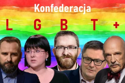 anonimek123456 - PILNE: Liroy, Godek, Braun i Terlikowski w Konfederacji LGBT+

Kon...