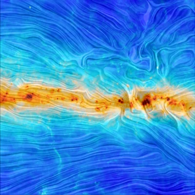 cooldeluxe - Pole magnetyczne naszej galaktyki #ciekawostki #fotografia #repost