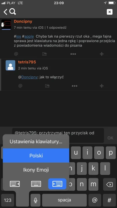 jordah - @tetris795: przytrzymaj ten przycisk od zmieniania klawiatury