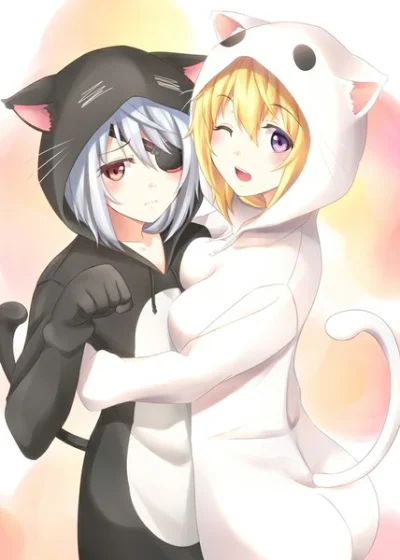 nin-nin - #randomanimeshit #neko #infinitestratos #laurabodewig #charlottedunois