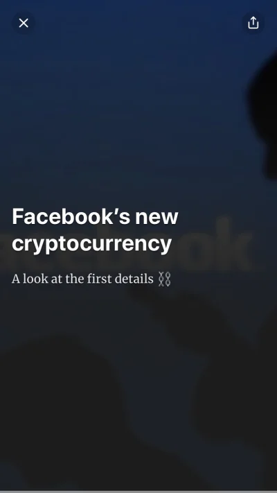 dubb - Zaczyna się... Facebook’s new cryptocurrency https://www.producthunt.com/news/...