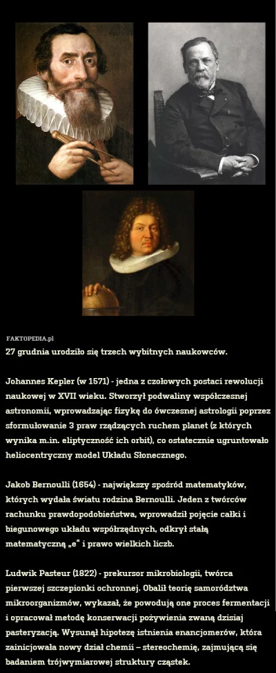 Lifelike - #nauka #kepler #bernoulli #pasteur #astronomia #matematyka #mikrobiologia ...