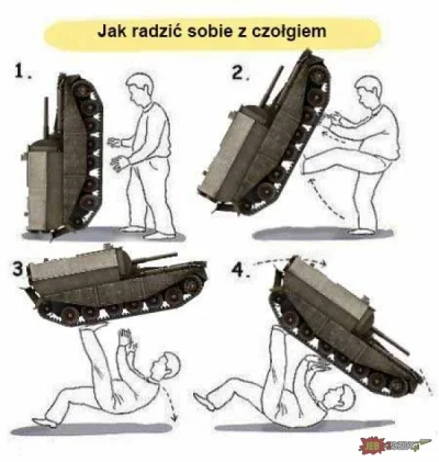 platynek - Jak sobie radzic z wozem opancerzonym (to chyba nie czolg):