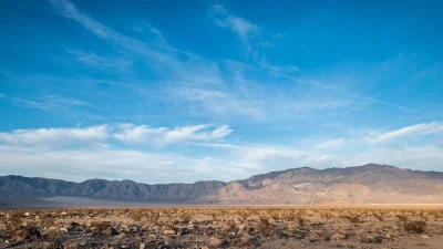 namrab - Kolorowy zmierzch na pustyni w Kalifornii. Panamint Springs, 5 listopada 201...