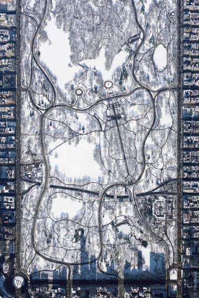 mybeer - Zdjęcie Central Parku wykonał Filip Wolak, Polski fotograf który pilotując s...