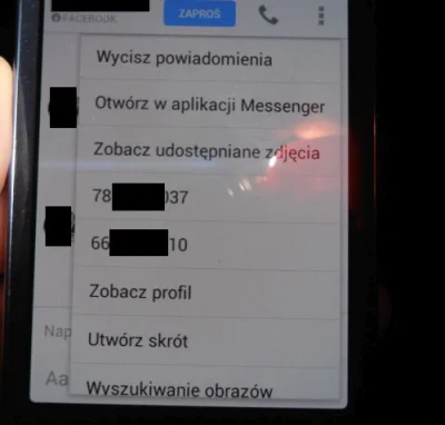 hocuspocus - Mirki #facebook #pytanie #messenger #fb . Znajoma wysłała mi screena z t...