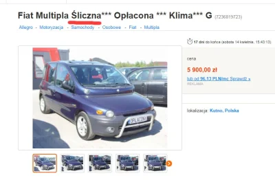 Sleepwalker - #heheszki #fiat #fiatmultipla 
Co za oksymoron.