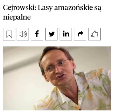 adam2a - tl;dr lasy amazońskie są niepalne, bo są deszczowe, czyli nasiąknięte wodą, ...