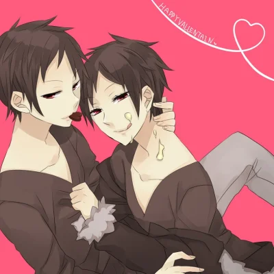 BlackReven - #randomanimeshit #durarara #izayaorihara #yaoi
No właśnie, zaraz są wal...