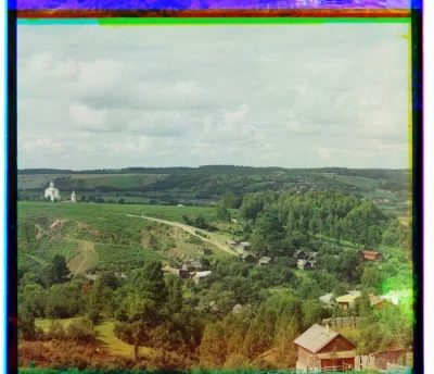 wariag - A oto widok Smoleńska od strony Łopatińskiego Sadu, ok 1910 #retrofotorus