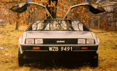 o.....y - Pierwszy #delorean jaki został sprowadzony do Polski. Tutaj na czarnych tab...