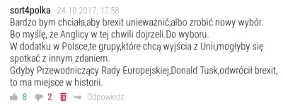 bezczelnie - Komentarz znaleziony w gazeta.pl pod artykułem na temat Brexitu.

1) A...
