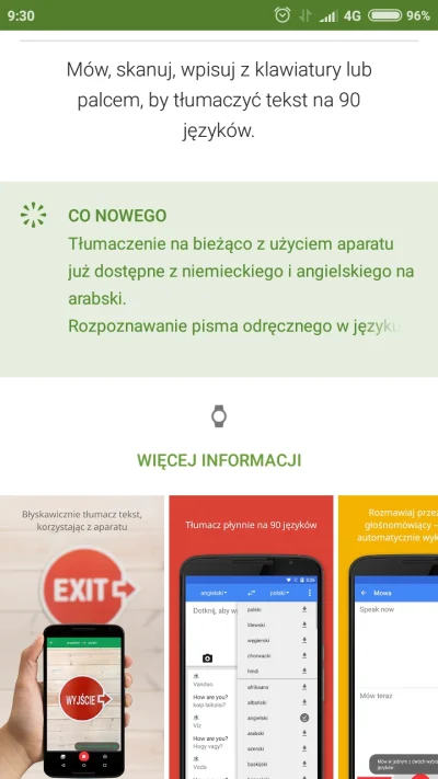 Takietozycie - Pobierając translator na komórkę zauważyłem że programiści nadążają za...