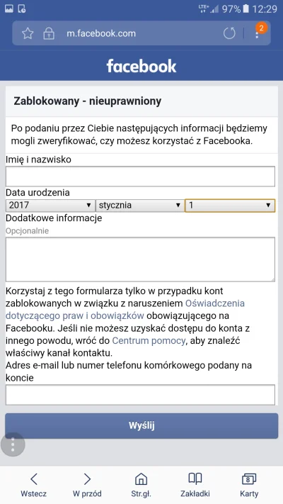 cyz86xu - facebook odwala mi maniane ogarnia ktoś temat na tyle żeby pomóc?