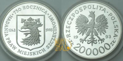 Altru - #heheszki #ciekawostki #monety #numizmatyka

Moneta o nominale 200000zł

...