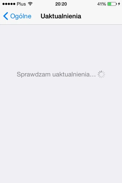 b__g - ma ktos jakis pomysl dlaczego iphone nie potrafi sprawdzic uaktualnien? :/ spr...