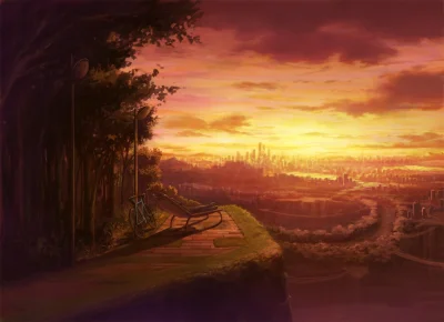 FuzzyWuzzy_ - #randomanimeshit #naturanime #architekturanime #landscape #scenery #ani...