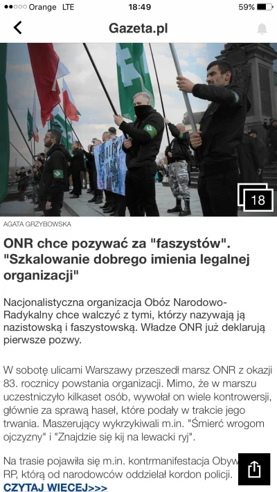 noitakto - Ja tam zawsze twierdziłem, że #onr to organizacja na wskroś gejowska.