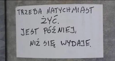 kristofer - Ciągle mi się wydaje już za chwile, jeszcze jedna rzecz i zacznę żyć pełn...