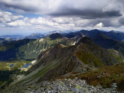 booolooo - Widok z Banikova. Pięknie Zachodnie, a w tle gdzieś "malutkie" Wysokie.
P...