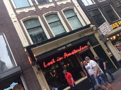 madzja - chyba się zgubiłam.. (｡◕‿‿◕｡) 
 #amsterdam #holandia #wykopjointclub #narkot...