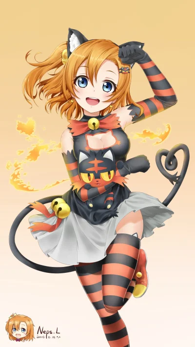 kedzior1916 - #randomanimeshit #lovelive #pokemon #honokakousaka #nekomimi #kemonomim...