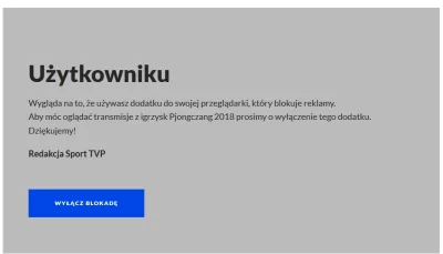 tkowal - Czym to zablokować? Mam ublocka dla FF z aktywnym "Adblock Warning Removal L...