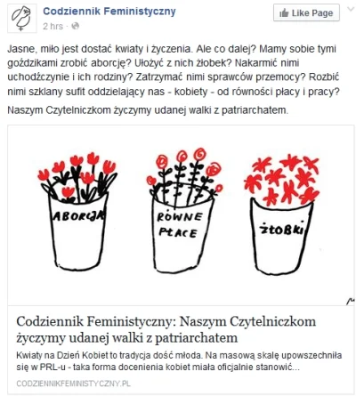 m.....g - Wszystkiego najlepszego z okazji dnia.... miażdżenia patriarchatu!!
UWAGA ...