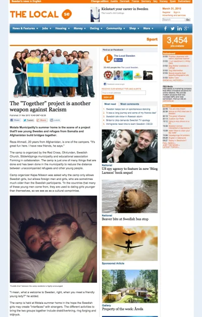 KarolMlot777 - Tymczasem w Szwecji "obozy integracyjne" dla doroslych sniadych mezczy...