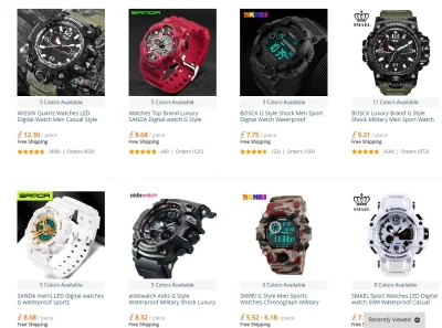 FantaZy - Kupował ktoś może "G-Shocka" z aliexpress? 
Ogólnie te tanie zegarki z ali...