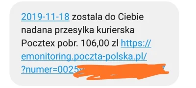 rojka - Co jest niezrozumiałe?
Sms jest od PP S.A.