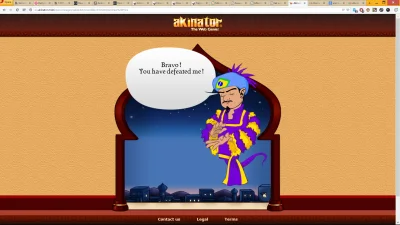 themindcrusherHS - @Virek2: W moim przypadku akinator poddał się po ~80 pytaniach 3 r...