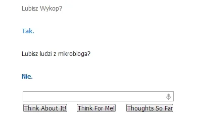 a.....a - #rozmowyzcleverbotem #cleverbot ;_;