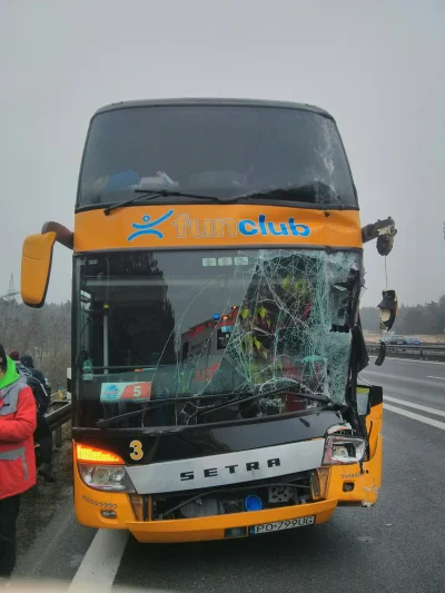 konszabelant - Wypadek polskiego autokaru na autostradzie pod Monachium! Mireczki, sp...