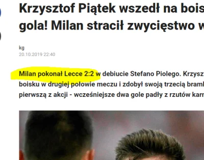 burys - prawie jak zwycięski remis na wembley (wg sport.pl)
#mecz #piatek