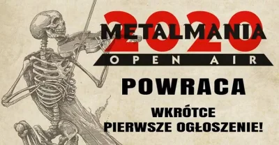 metalnewspl - Metalmania 2020 zapowiedziana!

#metal #deathmetal #blackmetal #heavy...