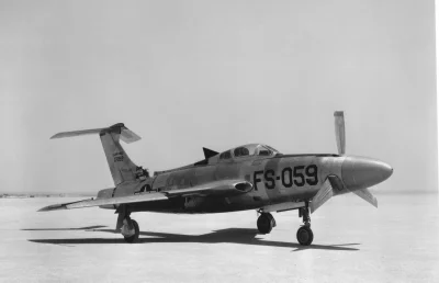 stahs - XF-84H to prawdopodobnie najgłośniejszy samolot jaki zbudowano. Końcówki śmig...