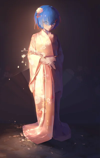 Morimasa - #randomanimeshit #rezero #rezerokarahajimeruisekaiseikatsu #rem #kimono #u...