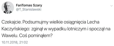 L.....e - Pytanie do wyborców PiS i fanów Lecha Kaczyńskiego. Potraficie podać jego z...
