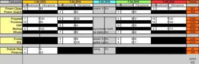 HT-Ron - Ułożyłem sobie - w moim mniemaniu - dość intensywny plan treningowy. Cel to ...