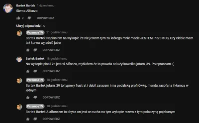 polaczyna - ALFONOS żyje? Dawaj vloga bo nudno.
#codziennyprzemos #danielmagical #pa...