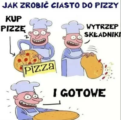 teleimpact - To ja przy okazji wrzucę swój przepis na ciasto do pizzy...