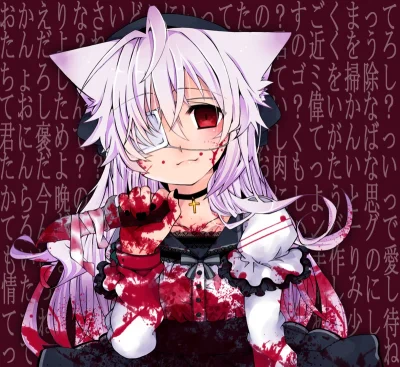 M.....r - #randomanimeshit #yandere #neko #kemonomimi #redeyesalert