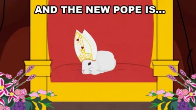 Nap - Skoro papież powinien być królikiem, to czemu nie Mikołaj?