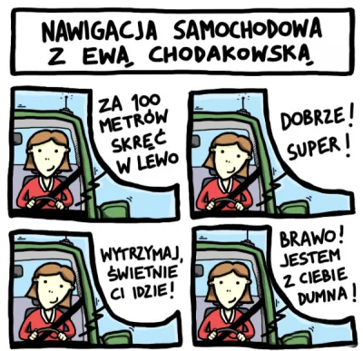 r.....V - @AFAFAFE: Nie, dzięki, wystarczy że różowa ma navi z Chodakowską: