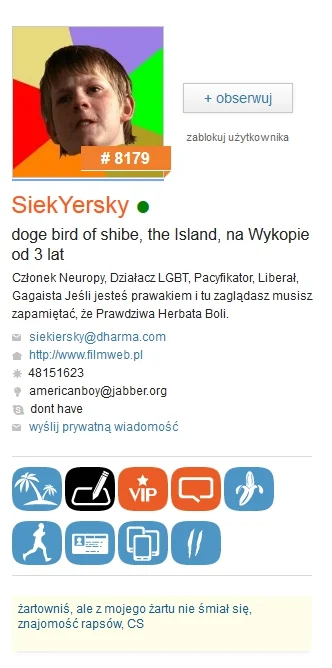 Rzaba - @SiekYersky: właściwie to nie dotrzymałeś warunków umowy - oświadczenie zosta...