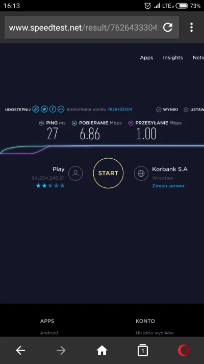 adi997 - Taka prędkość LTE w centrum Wrocławia jest normalna? ( ͡° ʖ̯ ͡°)
#play #lte